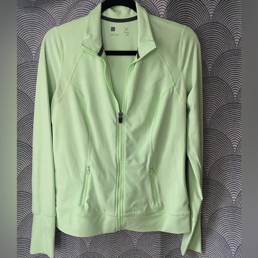 💸$7 bundled- 3 for$21 SALE💸 Light Green, Neon Athletic Zip Up